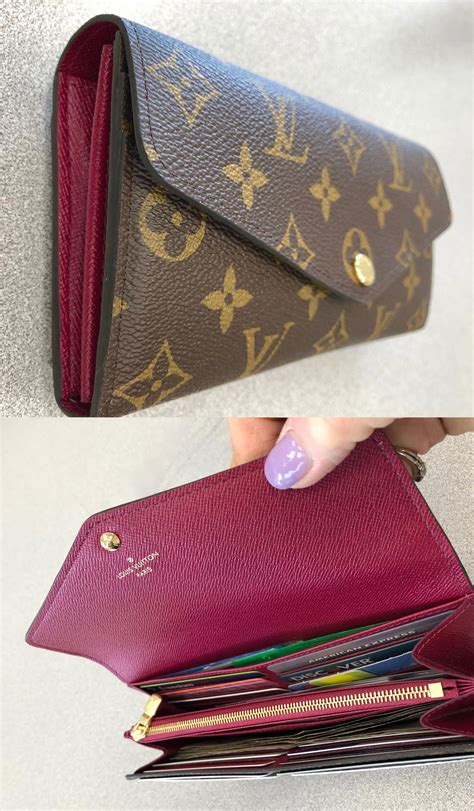 lv sarah wallet red|vuitton sarah wallet.